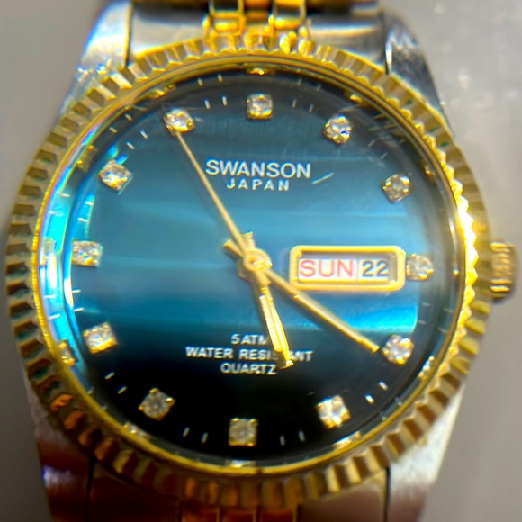 Swanson Japan Vintage Men's Watch -NWOT - Picture 1 of 16